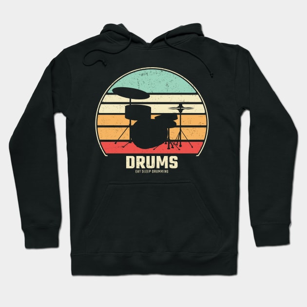 drums Hoodie by Mandala Project